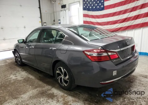 2016 Honda Accord Lx из США, поврежденный, VIN 1HGCR2F34GA181450